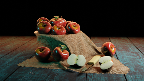 Organic Modeling Apples preview image